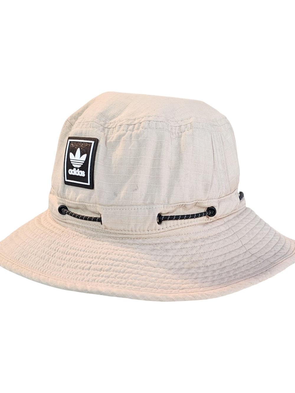 Adidas Men’s Beige Trefoil Bucket Hat